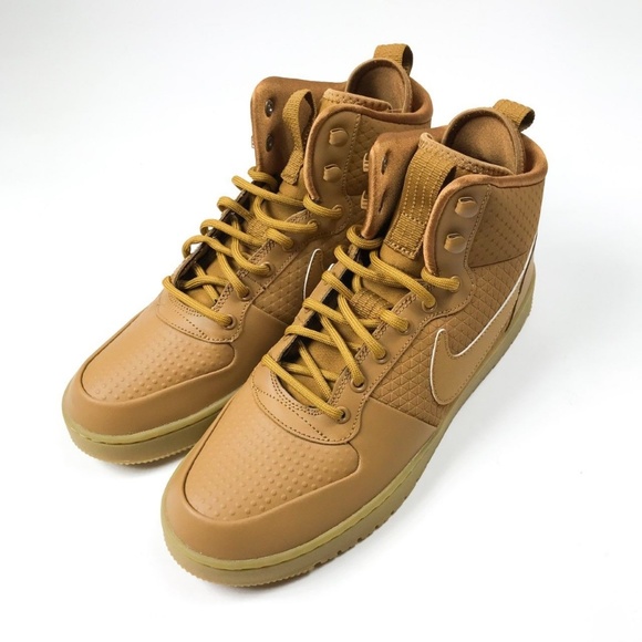 Nike Court Borough Mid Winter Wheat Men's Shoes - Picture 2 of 8